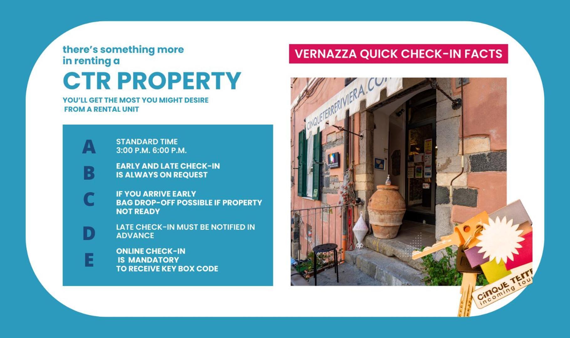 Zia Rina Studio Vernazza Dış mekan fotoğraf